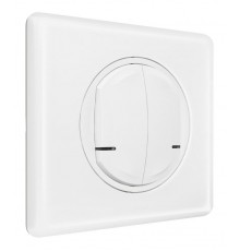 Выключатель Умный беспроводной 2-кл. Celiane рамка бел. глянец; бел. Netatmo  067724  Legrand