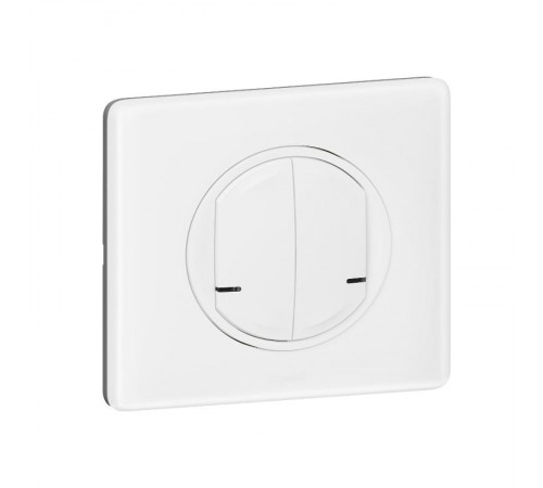 Выключатель Умный беспроводной 2-кл. Celiane рамка бел. глянец; бел. Netatmo  067724  Legrand