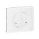 Выключатель Умный беспроводной 2-кл. Celiane рамка бел. глянец; бел. Netatmo  067724  Legrand
