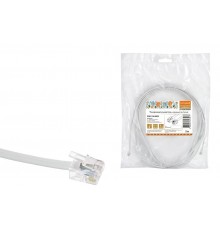 Телефонный удлинитель народный 3м, белый  SQ0116-0002  TDM