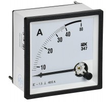 Амперметр Э47 40/5А кл. точн. 1,5 96х96мм  IPA20-6-0040-E  IEK