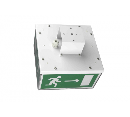 Световой указатель аварийного освещения BS-CUBE-10-S1-BZ  a15412  Белый свет