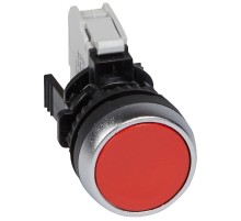 Кнопка с потайным толкателем - Osmoz - в сборе - IP 66 - красный  023701  Legrand