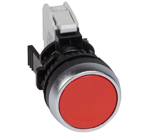 Кнопка с потайным толкателем - Osmoz - в сборе - IP 66 - красный  023701  Legrand