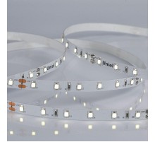 Лента светодиодная холодный свет 6500K ULS-2835-60LED/m-8mm-IP20-DC24V-6W/m-5M-DW  UL-00002969  Uniel