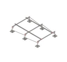 Опорная конструкция для установки оборудования TECHNORAPTOR STEELFOOT 2000х3000 тип 1 HD  KM-TR-STF-SSEI-2000-3000-1 HD  КМ - профиль