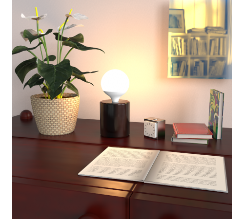 Лампа светодиодная Black LED G95 E27 16W 1360lm 3000K  105102116  Gauss