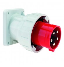 Вилка встраиваемая 63A 5р(3P+N+PE) 6h 400V IP67 ,фланец 107х10027017 I 27017-Bals I Bals