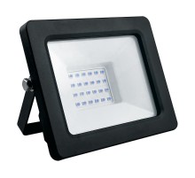 Прожектор светодиодный 50W синий AC220V/50Hz IP65, в черном компактном корпусе, LL-905  41523  FERON