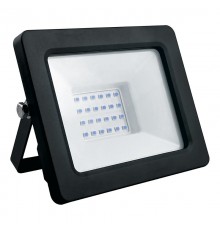 Прожектор светодиодный 50W синий AC220V/50Hz IP65, в черном компактном корпусе, LL-905  41523  FERON