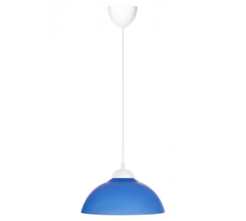 Светильник НСБ 1122/1 "Home mini" 15 Вт, Е27, синий, шнур белый  SQ0313-0035  TDM