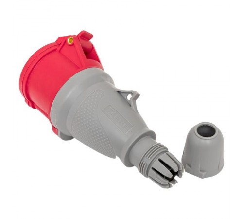 Розетка переносная 214 3Р+РЕ 16А 380В IP44 EKF PROXIMA  ps-214-16-380-PRO  EKF