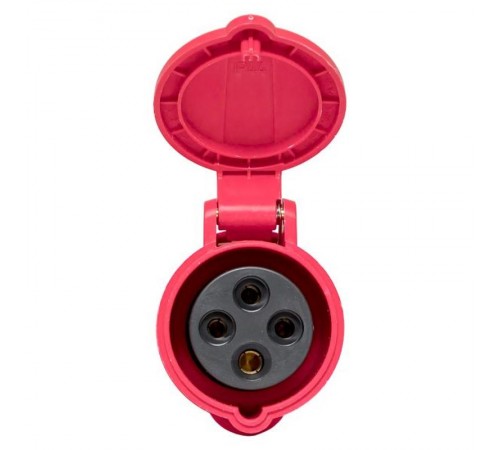 Розетка переносная 214 3Р+РЕ 16А 380В IP44 EKF PROXIMA  ps-214-16-380-PRO  EKF