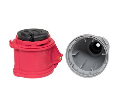 Розетка переносная 214 3Р+РЕ 16А 380В IP44 EKF PROXIMA  ps-214-16-380-PRO  EKF