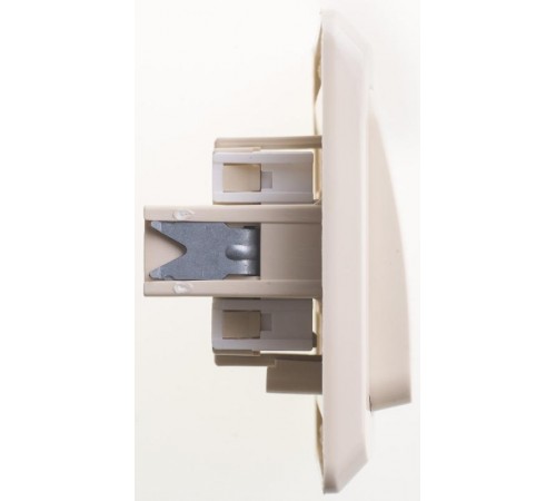 Этюд Кремовый С/У Выключатель 2-клавишный  BC10-002K  SE