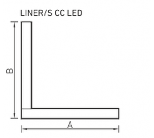 Светильник светодиодный LINER/S DR LED 1200 W HFD 4000K  1477000900  Световые Технологии