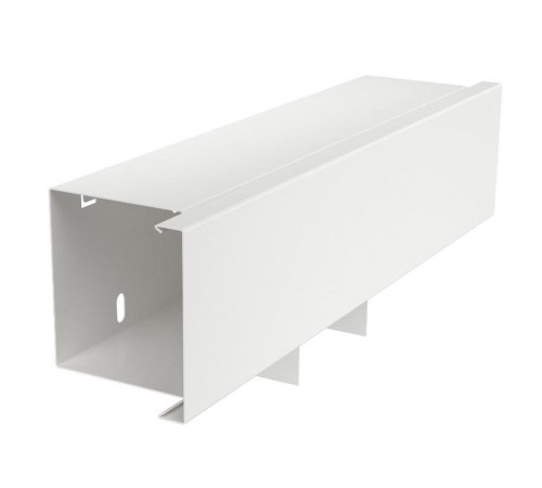T-образная секция с крышкой для кабельного канала LKM 80x80 мм (сталь,белый) (LKM T80080RW)  6248450  OBO Bettermann