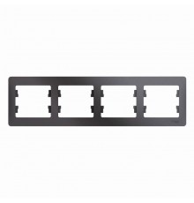 Glossa Графит Рамка 4-ая, горизонтальная  GSL001304  SE