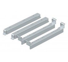 Нивелирующий угол для монтажа круглых кассетных рамок в UZD250-3 (к-т 2 шт., сталь) (NW 250-3 RK)  7410552  OBO Bettermann