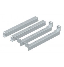 Нивелирующий угол для монтажа круглых кассетных рамок в UZD250-3 (к-т 2 шт., сталь) (NW 250-3 RK)  7410552  OBO Bettermann