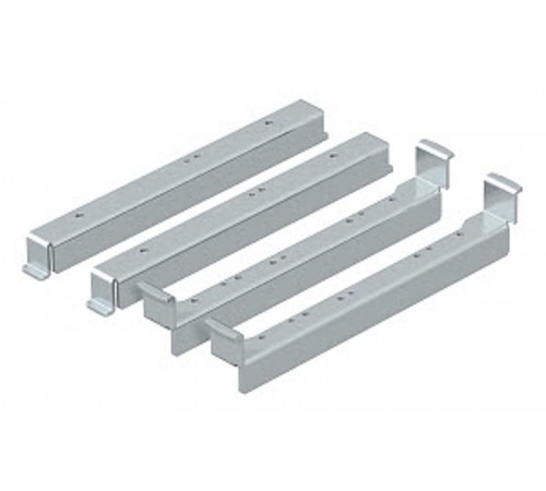 Нивелирующий угол для монтажа круглых кассетных рамок в UZD250-3 (к-т 2 шт., сталь) (NW 250-3 RK)  7410552  OBO Bettermann