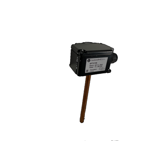 Датчик температуры погружной, 0...+50°С 4...20мА 150мм =15...35В с гильзой 100мм  SPT1C150  SE