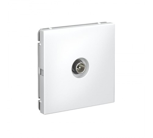 ArtGallery Белый Розетка TV оконечная 1DB, механизм  GAL000191  SE