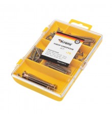 Набор саморезов для ДСП 76 шт.  KR-01-3101-11  Kranz