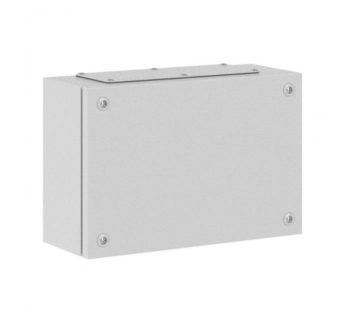 Корпус сварной металлический CDE, 300 х 200 х 120 мм, с фланцами, IP55  R5CDE32120F  DKC - ( замена на код R5SDE3212F )