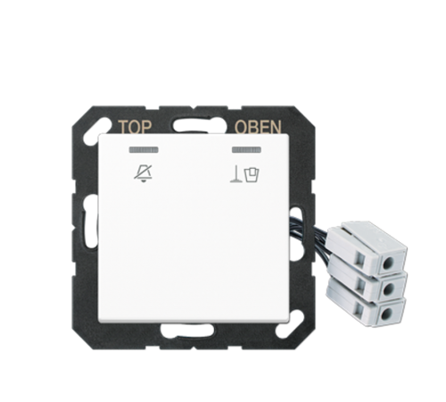 Накладка для внешнего DND-модуля с LED-лампами, 230 В ACUKO5M230WW Jung