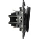 Valena ALLURE DIY Антрацит Переключатель 2-клавишный 10А 250В  752918  Legrand