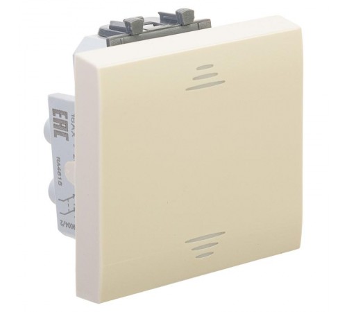 Инвертор (промежуточный переключатель) "Ванильная дымка", Avanti, 16A, 2 мод.  4405122  DKC