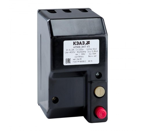 Выключатель автоматический АП50Б-1М2ТД-50А-10Iн-400AC/220DC-НР230AC/220DC-У3  106398  КЭАЗ