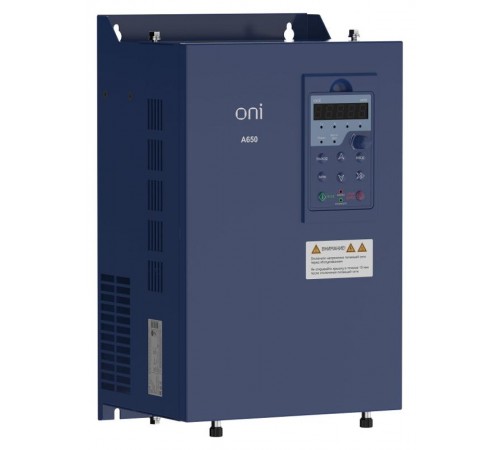 Преобразователь частоты A650 380В 3Ф 30кВт 60А M  A650-33E30TM  ONI