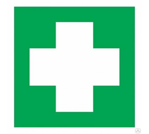 Пиктограмма EC01 Аптечка первой медицинской помощи (260х130) PC-M /комплект, 2шт./ MIZAR STANDARD  2502005250  Световые Технологии