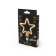 Лампа светодиодная LED Filament Bulbless Star Milky E27 7W 580lm 2700K 135*195mm 1/10/100  1006802104  Gauss