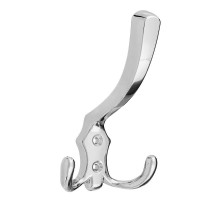 Крючок 2405, 3-х рожковый, хром (1 шт)  - пакет   129913  Tech-KREP