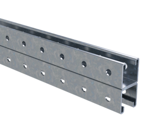 Профиль С-образный двойной LAS, L2000, толщ.2,5 мм, горячеоцинкованный  BPD4120HDZ  DKC