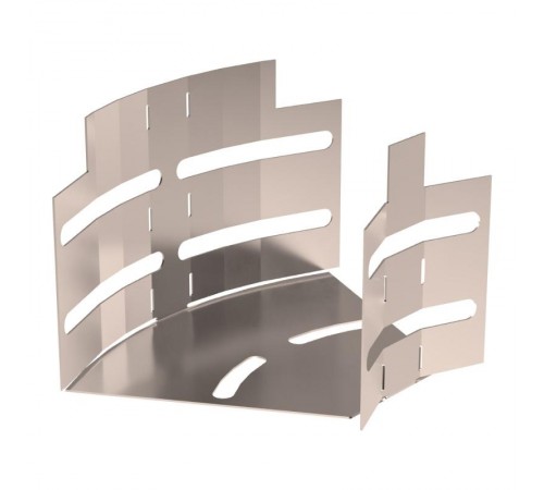 Угол горизонтальный изменяемый 0-45 градусов Стандарт INOX (AISI 409) 100х80  PR16.3645  Промрукав