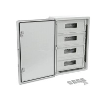 Корпус пластиковый распределительный ЩРН-60 IP65 серая дверь 600х400х200  PR08.26501  Промрукав