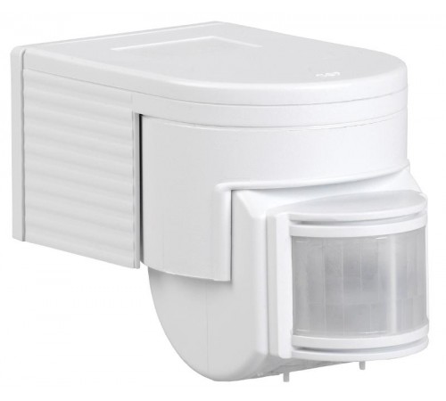 Датчик движения ДД 012 белый, макс. нагрузка 1100Вт, угол обзора 180град., дальность 12м, IP44,  LDD10-012-1100-001  IEK