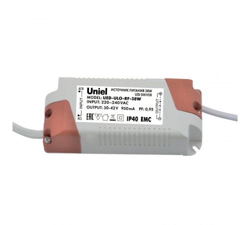 Блок питания для светодиодных рамок UED-ULO-RF-38W ULO-RF6060-38W REFRAME  UL-00004634  Uniel