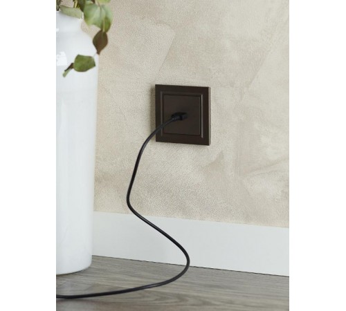 BRITE Розетка HDMI РHDMI-0-БрТБ темная бронза   BR-H10-K45  IEK