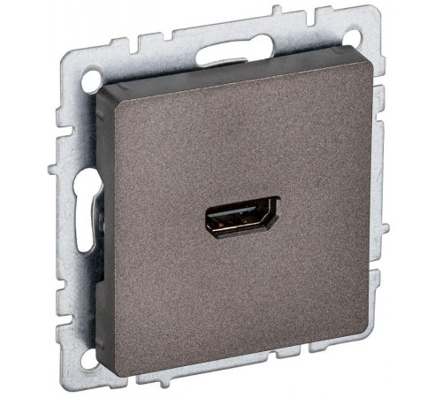BRITE Розетка HDMI РHDMI-0-БрТБ темная бронза   BR-H10-K45  IEK