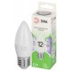 Лампа светодиодная  GREEN LINE LED B35-12W-865-E27 GL E27 12 Вт свеча холодный свет  Б0067127  ЭРА