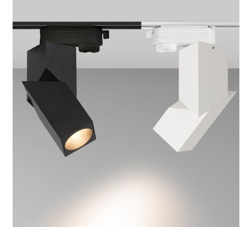 Светильник LGD-TWIST-TRACK-4TR-S60x60-12W Day4000 (WH-BK, 30 deg) (Arlight, IP40 Металл, 3 года)  026763(1)  Arlight