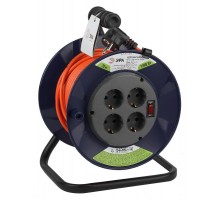 Удлинитель силовой ЭРА RPx-4es-3х0.75-20m на п. катушке c/з 4 гн 20м ПВС 3х0.75  Б0046845  ЭРА