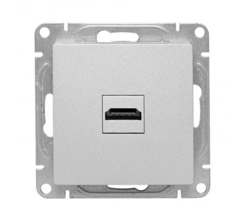 Механизм розетки HDMI, алюминий Эпика EKF  UP1-SOA-HDMI  EKF