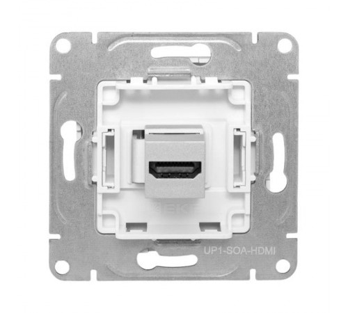 Механизм розетки HDMI, алюминий Эпика EKF  UP1-SOA-HDMI  EKF