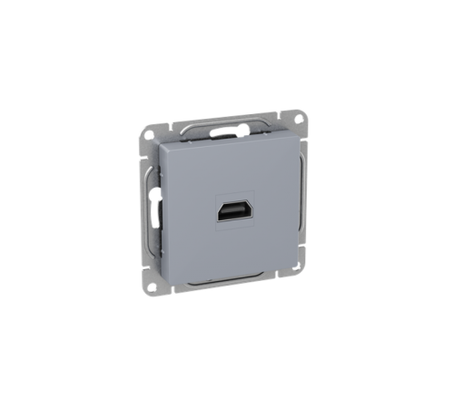 Механизм розетки HDMI, алюминий Эпика EKF  UP1-SOA-HDMI  EKF